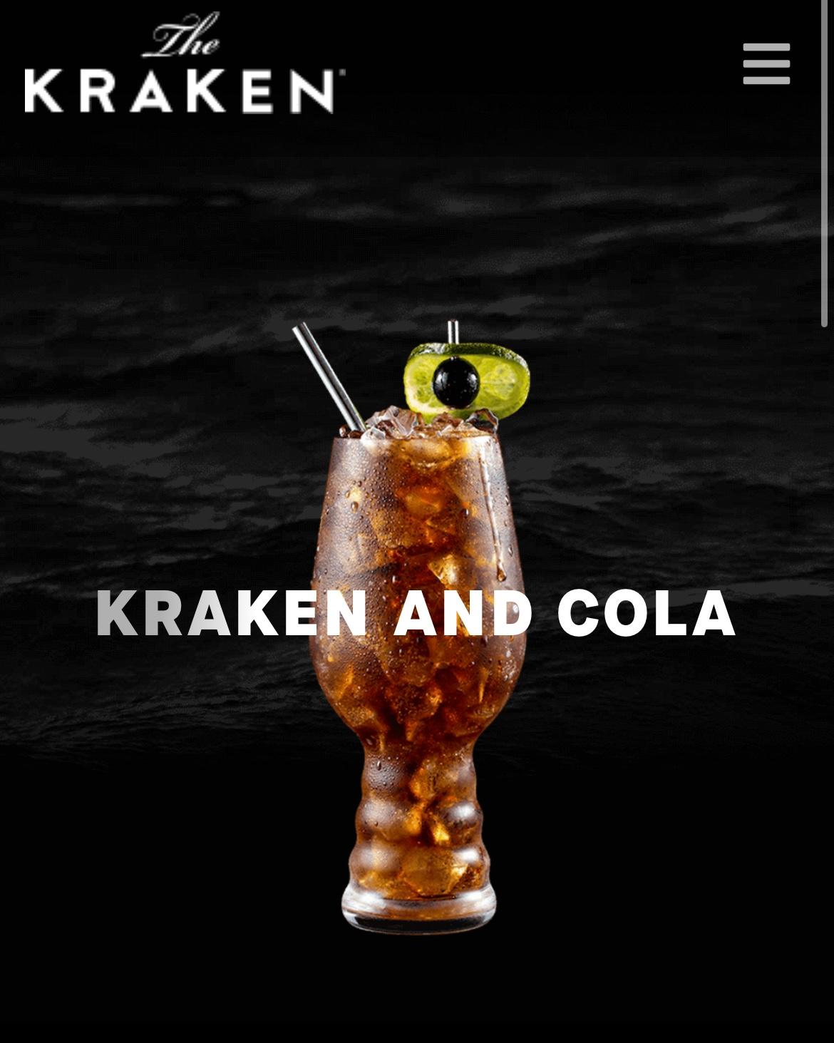 Kraken and Cola Image
